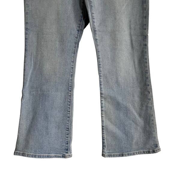 Gap High Rise Vintage Flare Jeans Women’s 12/31 Light Wash Retro Wide Leg Denim - Picture 5 of 7
